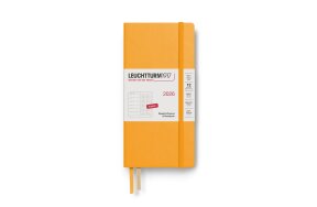 LEUCHTTURM WEEKLY PLANNER 2026 & NB WALLET HC 12 MONTHS DOTTED RISING SUN 372880
